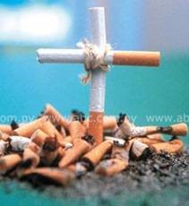 Lo mejor es enterrar para siempre el tabaco.