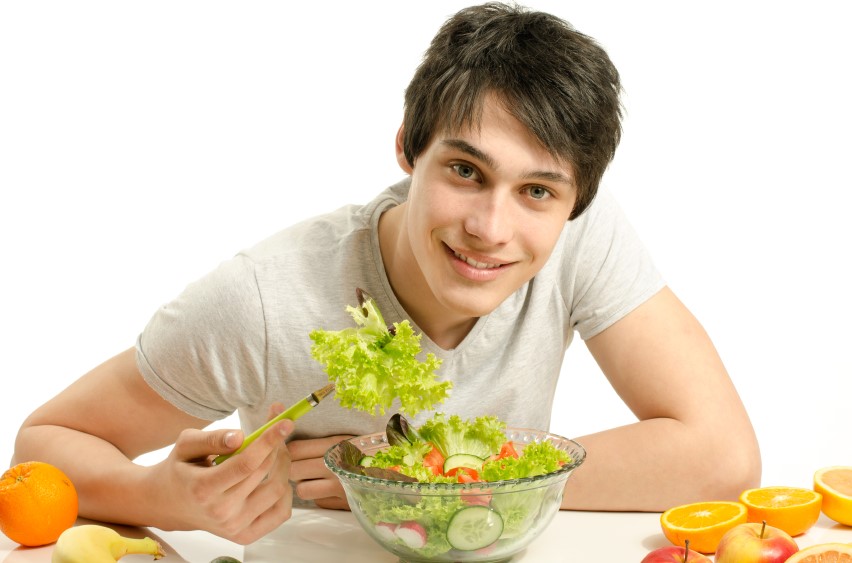 Los Adolescentes, deben tener buenos hábitos de alimentación sana.