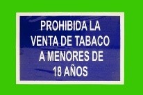 Prohibir la venta de tabaco a menores.