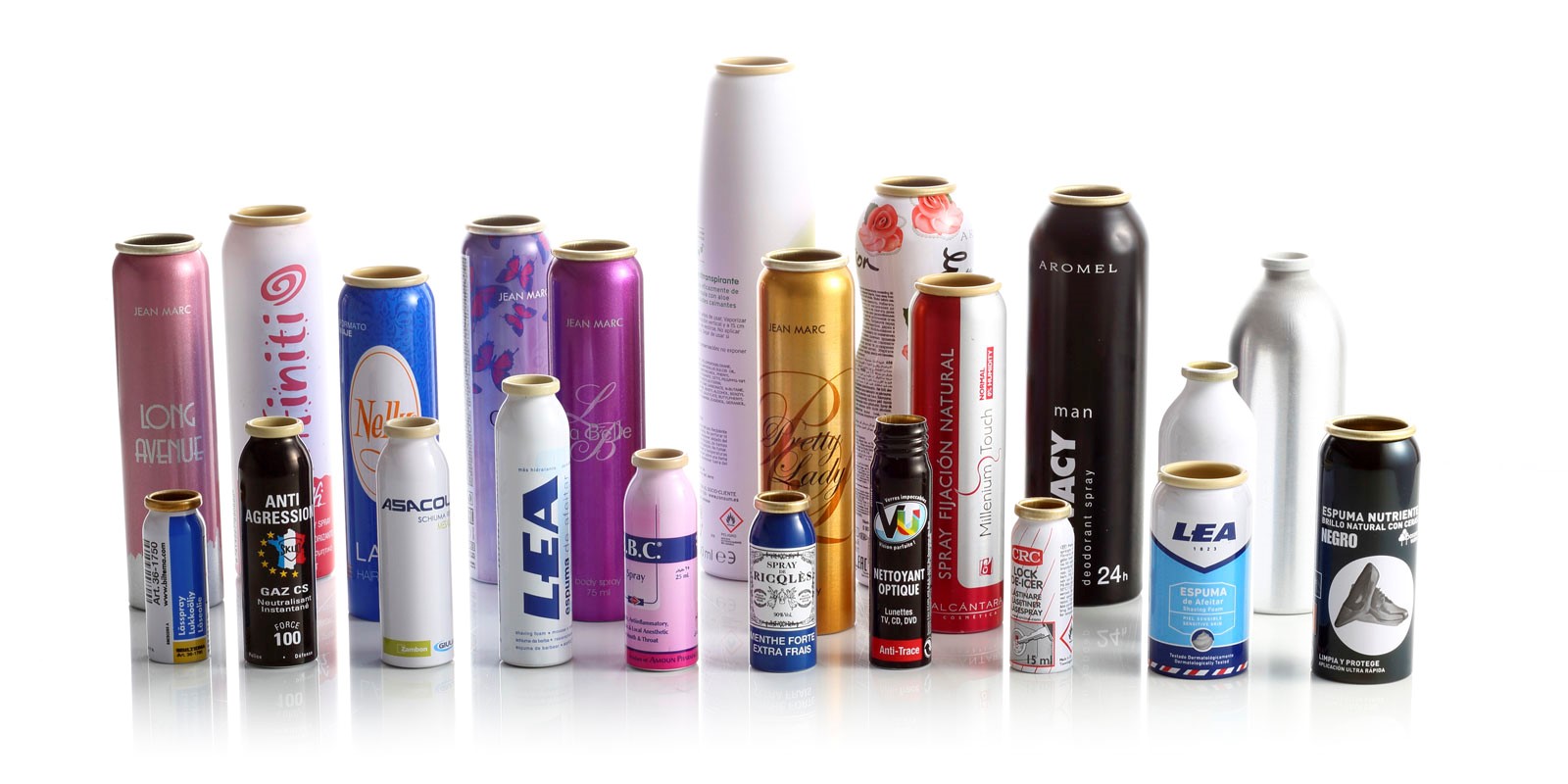 Los aerosoles, pueden incluir pinturas, desodorantes, lacas para el cabello entre otros.